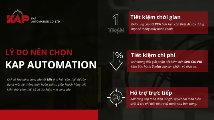 Lý do nên chọn Kap automation