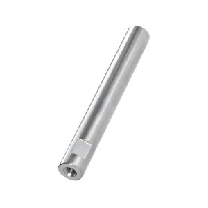 TRỤC MỘT ĐẦU REN BẰNG ĐẾ CỜ LÊ, CÓ LỖ XUYÊN G6