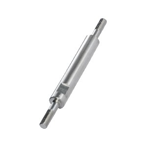 TRỤC CẢ HAI ĐẦU REN BẰNG ĐẾ CỜ LÊ, CÓ LỖ XUYÊN G6