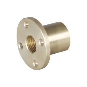 ĐAI ỐC CHO VÍT ME THANG 30 ĐỘ VẬT LIỆU: ĐỒNG THAU/ QT400/ POM/ PPS/ NHỰA KỸ THUẬT LOẠI MẶT BÍCH TRÒN/ XUYÊN LỖ