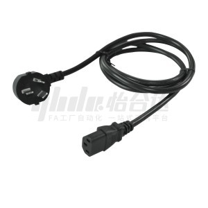 DÂY NGUỒN AC ĐẶC ĐIỂM KỸ THUẬT CỦA TRUNG QUỐC DÂY NGUỒN CẮM TRÒN KHUỶU TAY 3 LÕI CÓ Ổ CẮM
